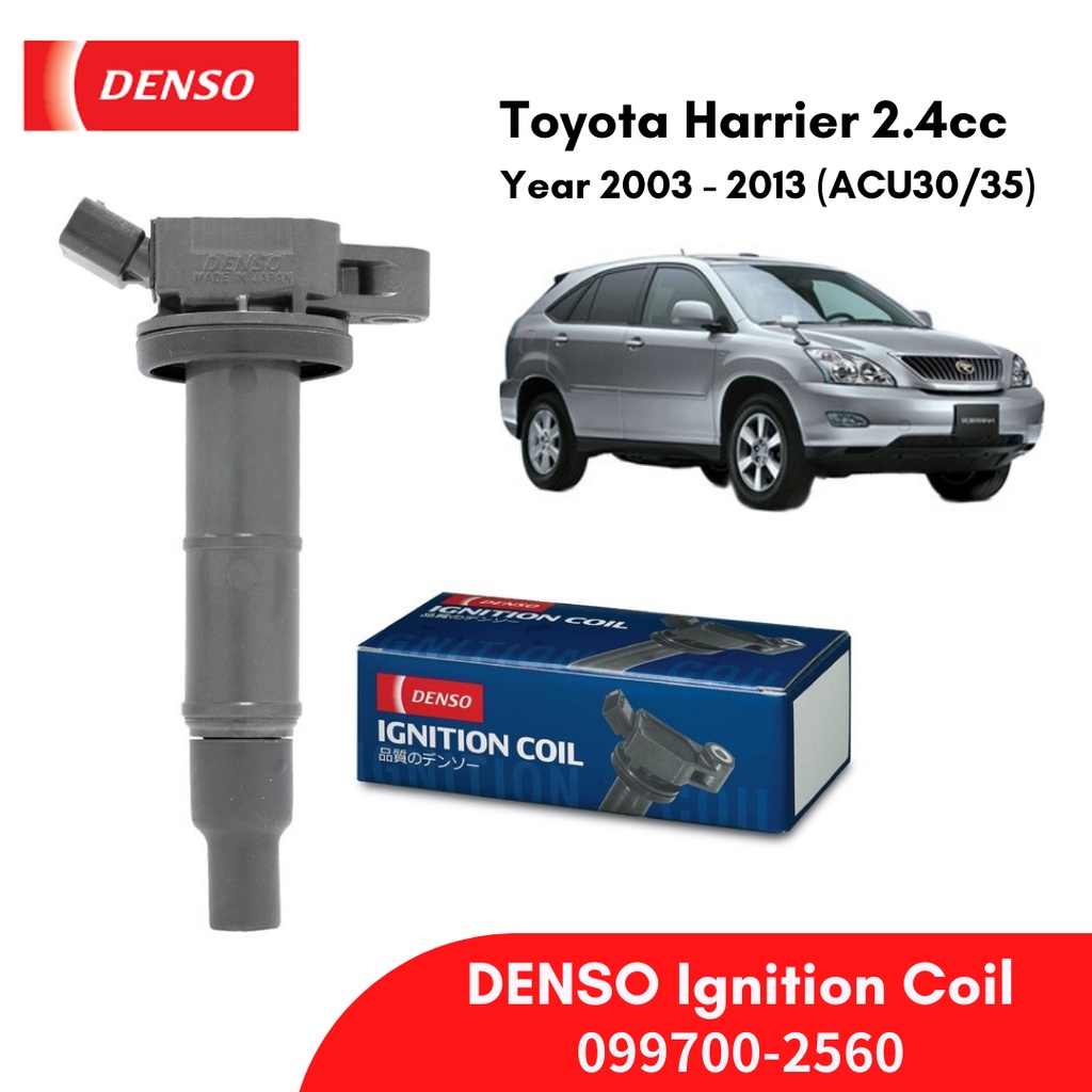 DENSO Ignition Coil 0997002560 For Toyota Harrier ACU30 & ACU35 2.4cc