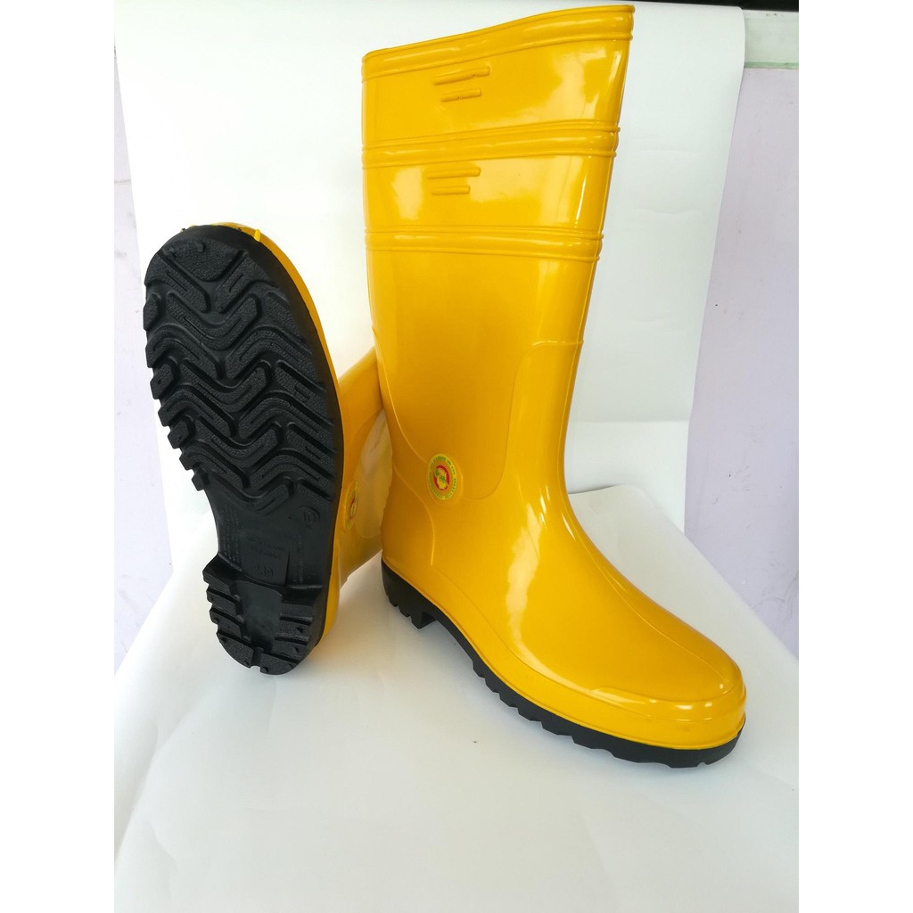 Korakoh Yellow Safety Rubber Boot Kasut Boot Getah Kuning Getah Kasut Boot 7000 Shopee Malaysia