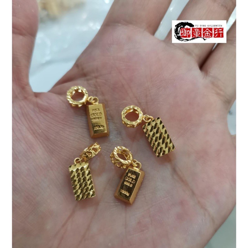 Buy Gold Bar Charm Tulen 916 Seetracker Malaysia