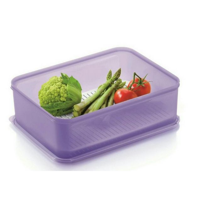 Tupperware (1pc) Modular Keeper with Grid 9.4L Keep Fresh Vegetable and