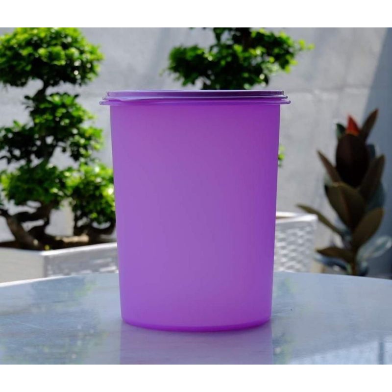 [10L PURPLE HOT LIMITED OFFER 1 PC] TUPPERWARE TALL CANISTER 10L TONG KEROPOK