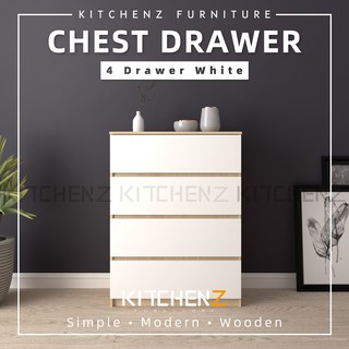 Homez Chest Drawer With 4 Layer Drawer Storage 3 Ft Hmz Fn Cd 7001 Larger Size With Height 105cm Shopee Malaysia