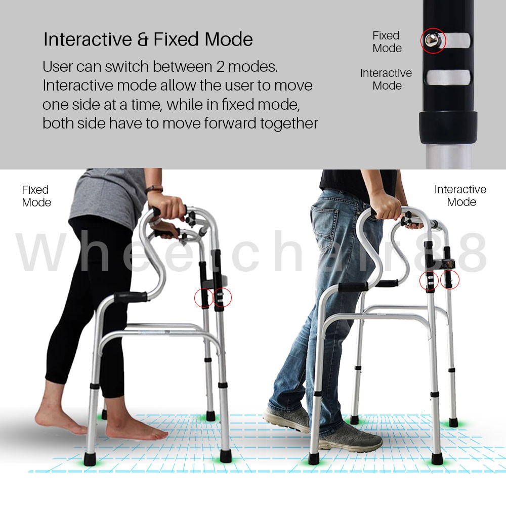 Best Quality Walking Frame 2 Levels Handle (Easier to stand/sit