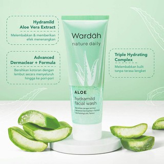 wardah cleanser aloe vera