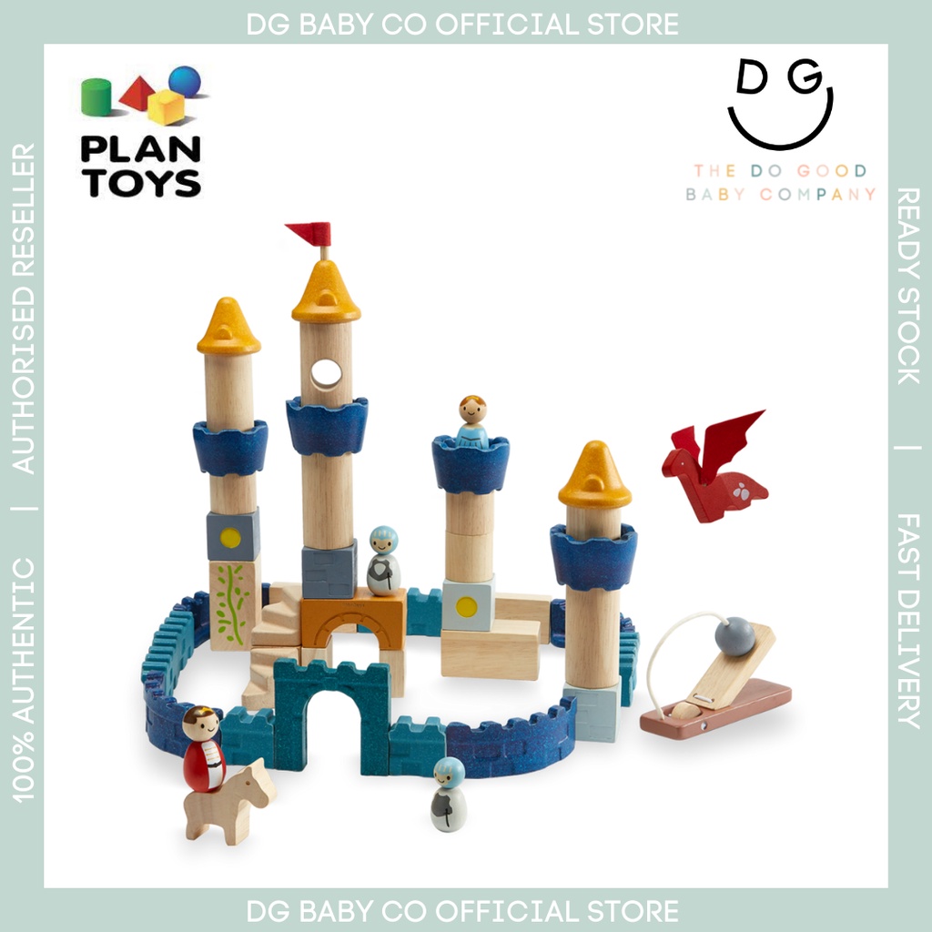 PLANTOYS BLOCK TOYS 40 UNITS BLOCKS PASTEL / CREATIVE BLOCKS