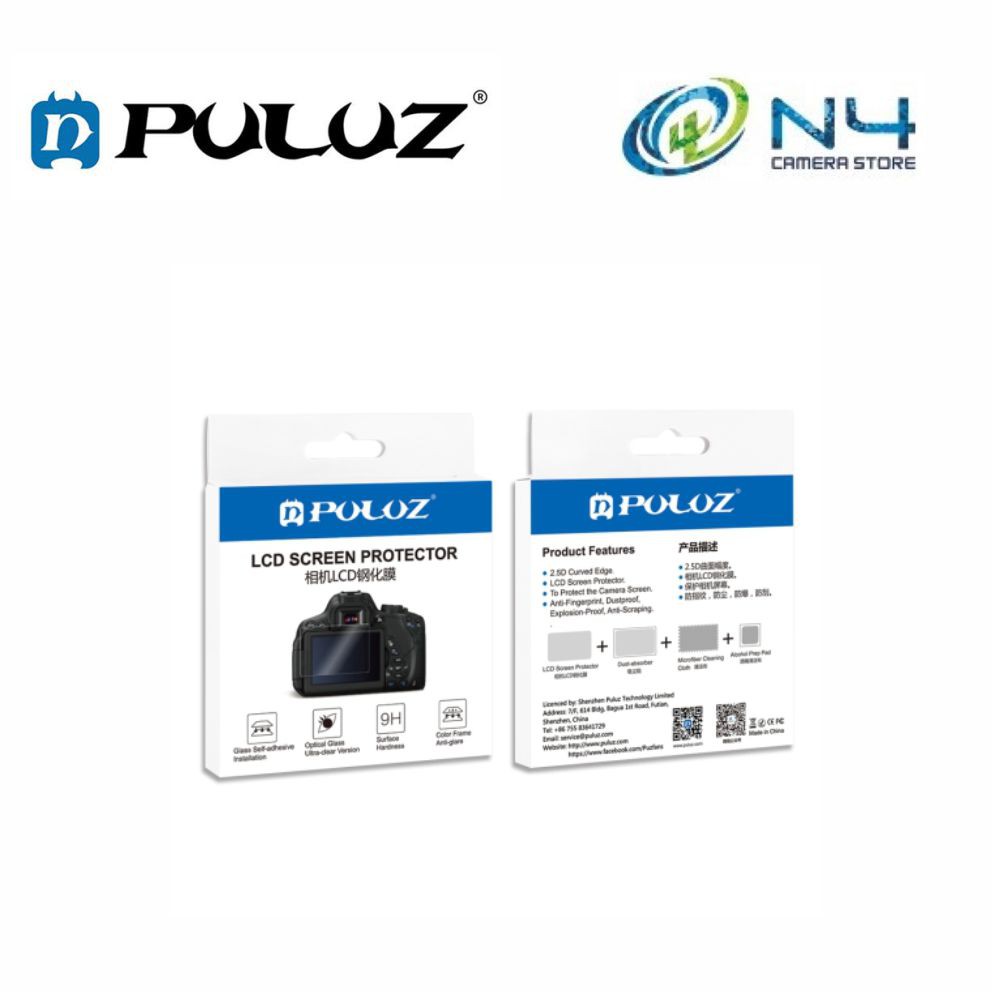 Puluz Tempered Glass 5505 For Canon Eos 100d Eos M3 Eos M5 7 9cm X 5 25cm Shopee Malaysia