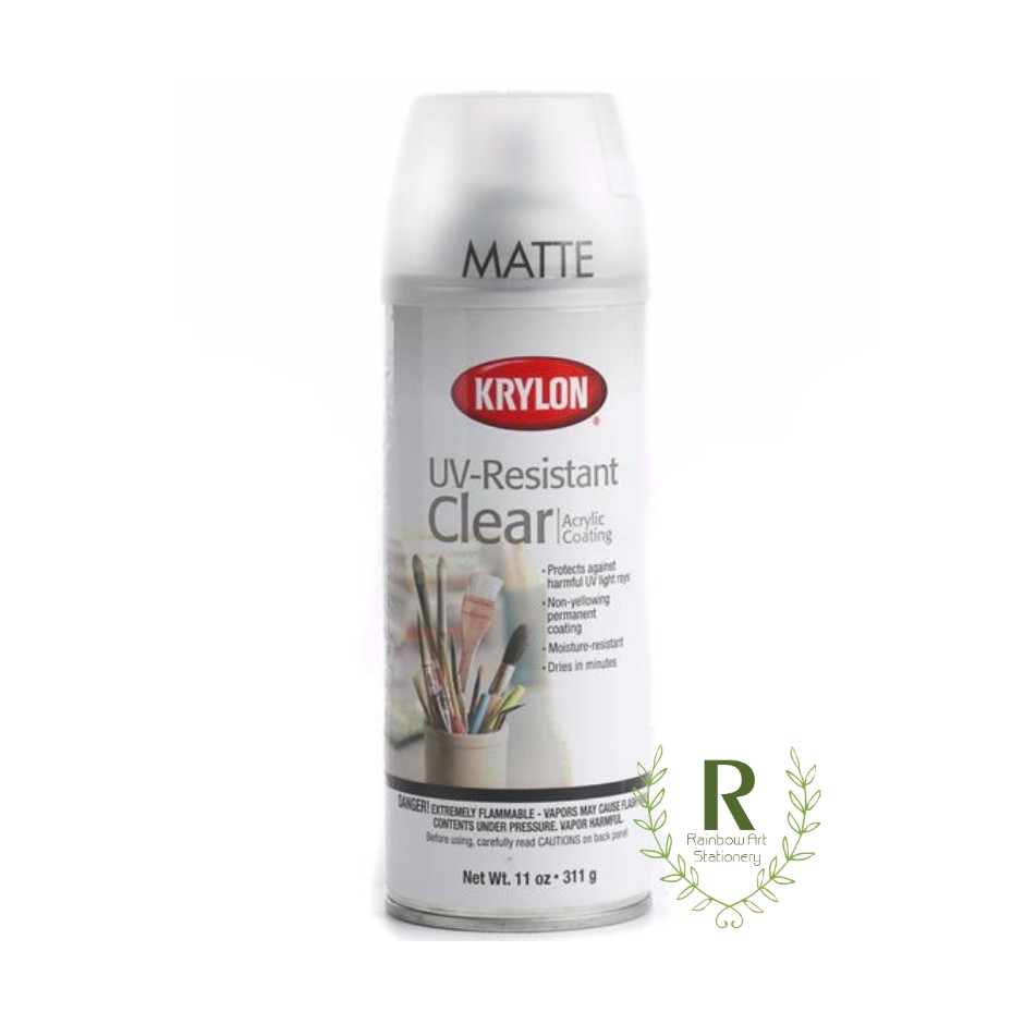 KRYLON 1309 UVRESISTANT CLEAR ACRYLIC COATING MATTE (Cannot be sent
