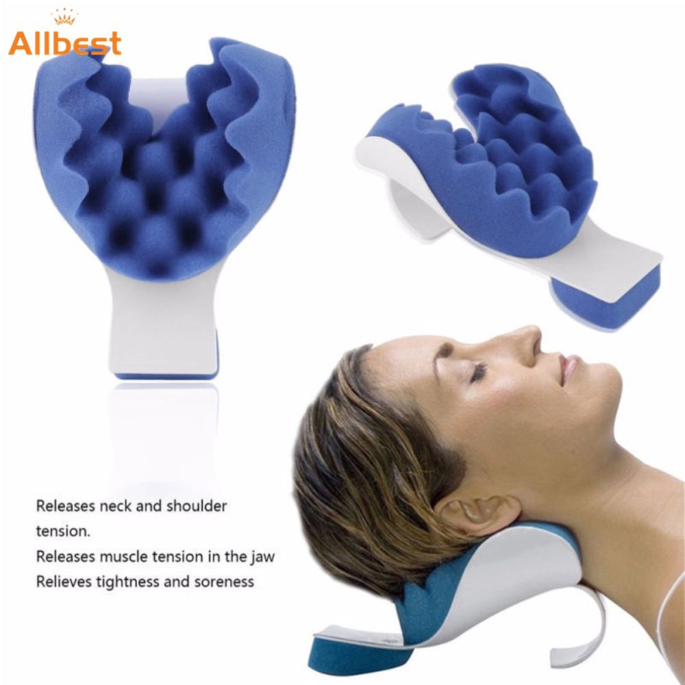 Neck And Shoulder Relaxer Neck Pain Relief Pillow Neck Support