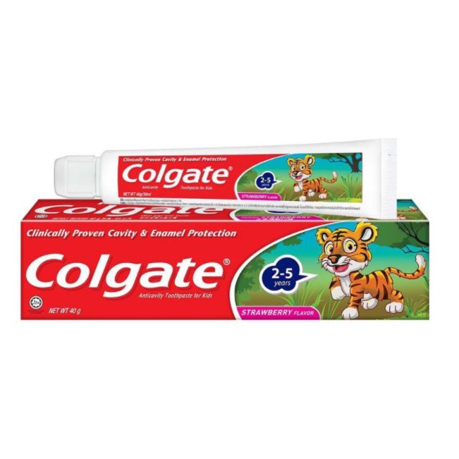 STRAWBERRY! Children COLGATE Toothpaste Ubat Gigi KanakKanak Perisa