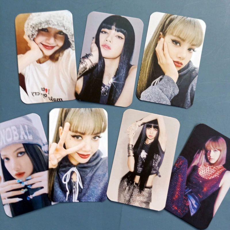 Blackpink Lisa LALISA Photocard Set Album Photocard Lomo Card Set ...