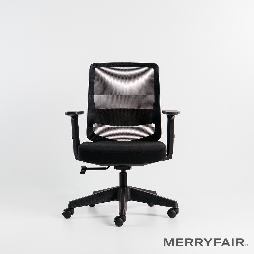 MERRYFAIR Work Mid Back Chair Shopee Malaysia