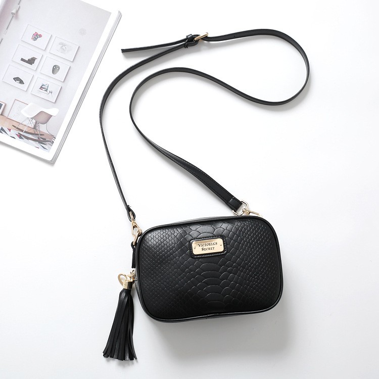 victoria secret purse black