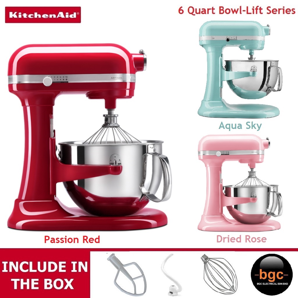 KitchenAid Artisan 5.7L Bowl-Lift Stand Mixer 5KSM6585GPA 5KSM6585GDR ...