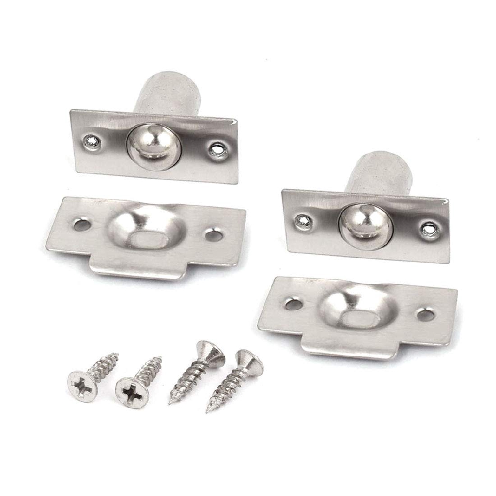 2pcs Adjustable Large Closet Door Cabinet Drive In Bullet Ball