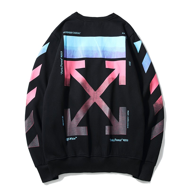 off white rainbow sweatshirt