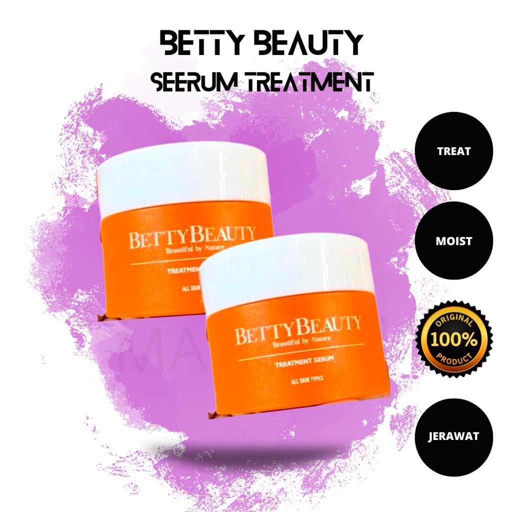 Original Betty Beauty Treatment Serum Muka Makeup Face Treatment Serum
