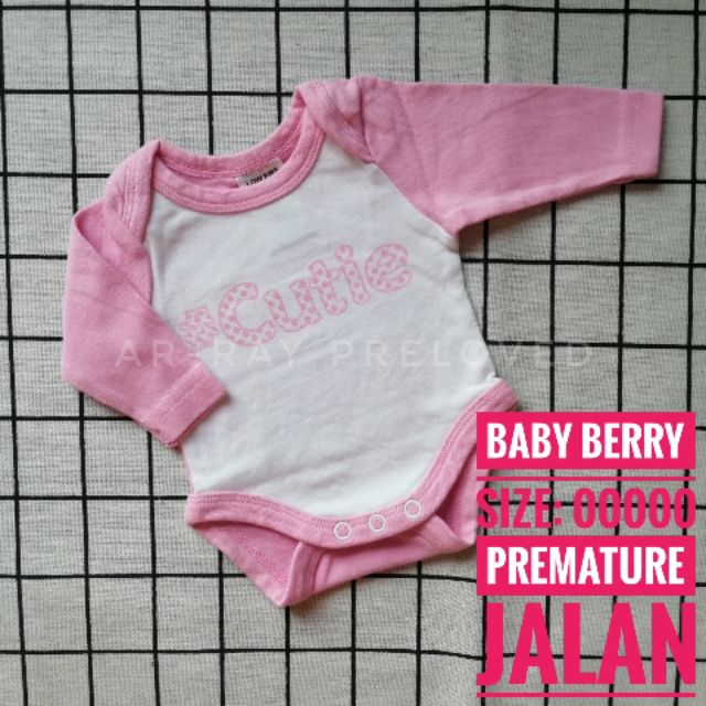 baby berry romper