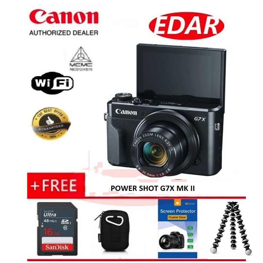 CANON POWERSHOT G7X MARK II MADE IN JAPAN | Shopee Malaysia