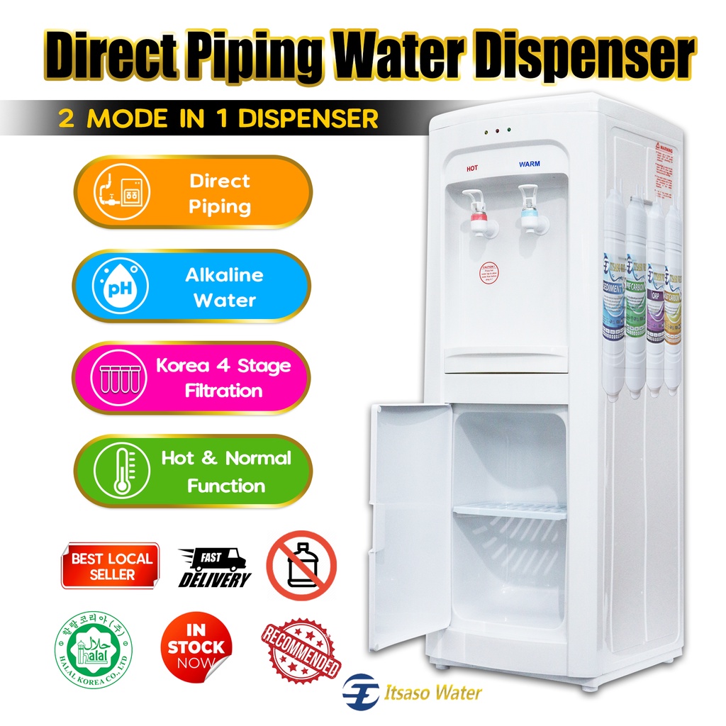 Water Dispenser Hot Normal 4 Layer Itsaso ORP Korea Halal Alkaline ...