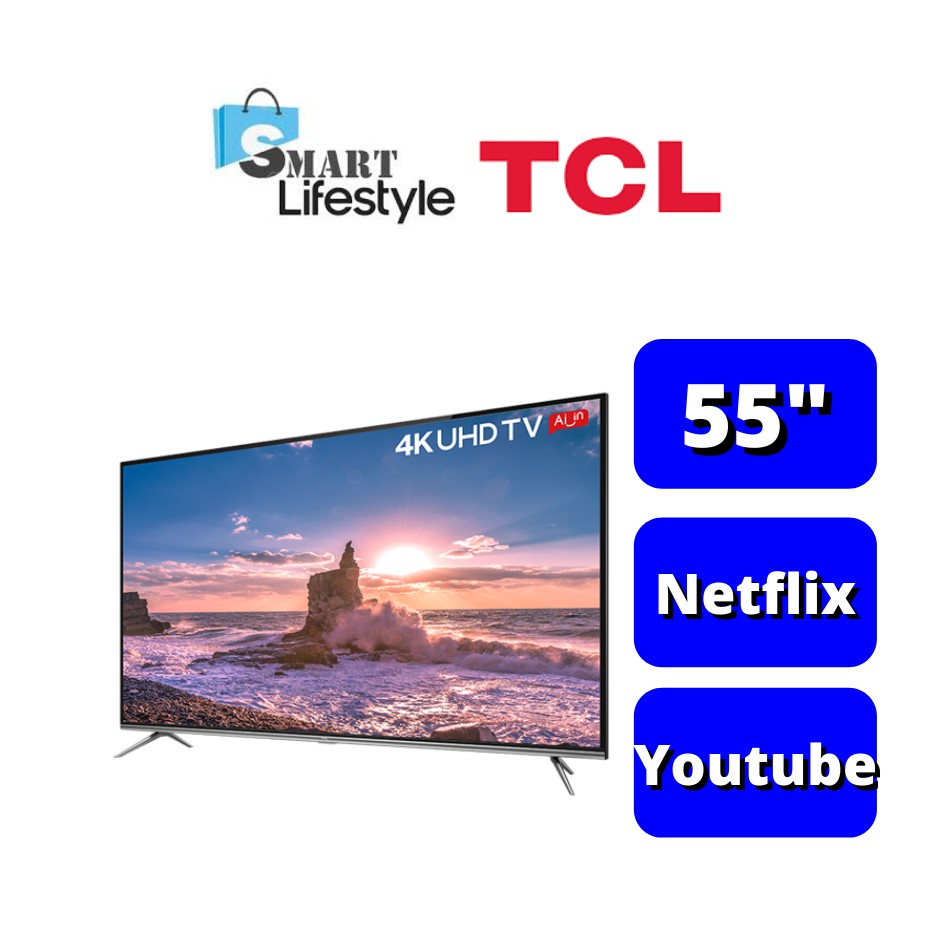 Tcl 4k Uhd Android Ai Smart Led Tv 55 55p8m Shopee Malaysia