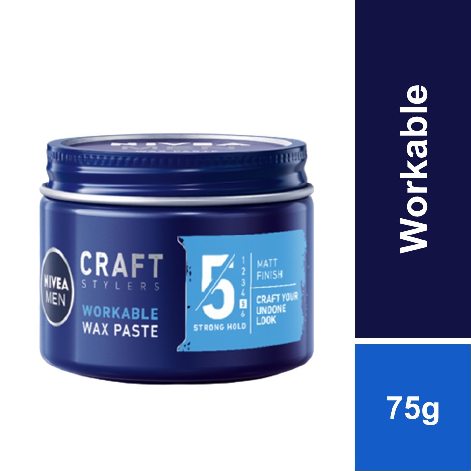 Nivea Craft Stylers Wax Paste 75g | Pomade | Hair Spray | Hair Gel | Hair  Cream | Shopee Malaysia