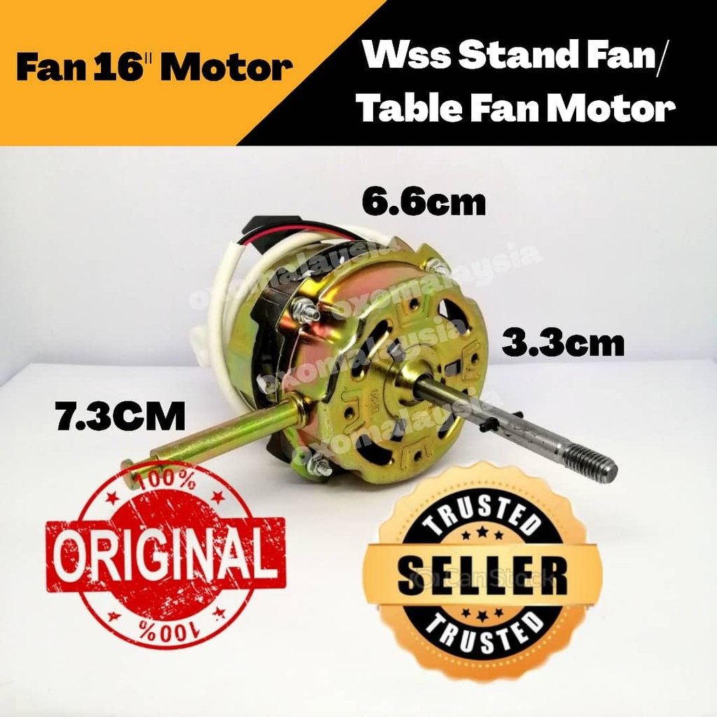 Stand fan/ Table fan motor 16" inch motor for Universal Brand fan
