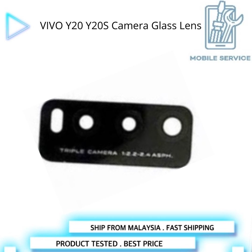 VIVO Y20 Y20S Back Rear Camera Glass Lens Replacement Shopee Malaysia