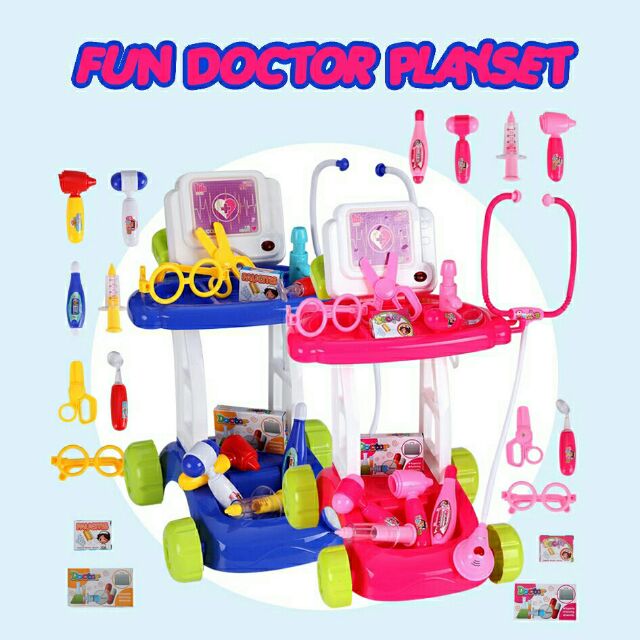 doctor playset trolley
