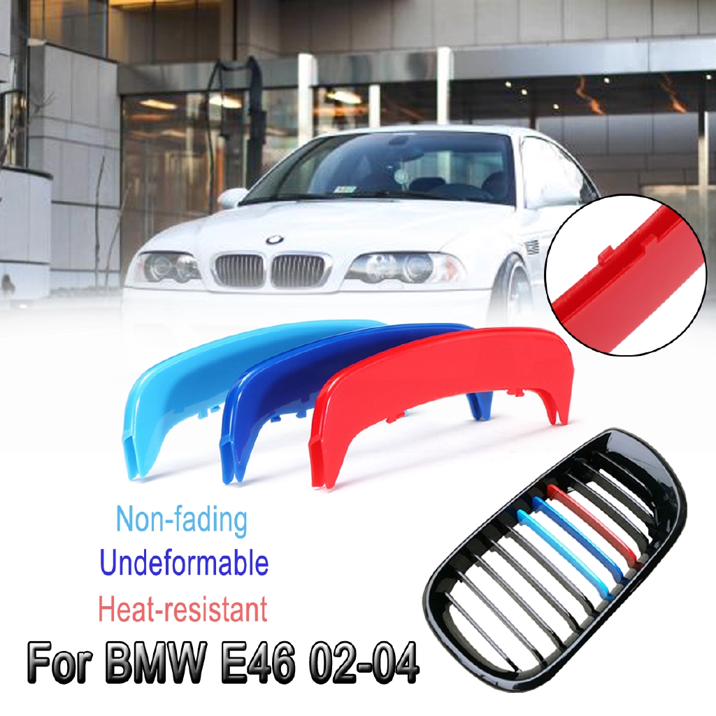 bmw front grill trim strips