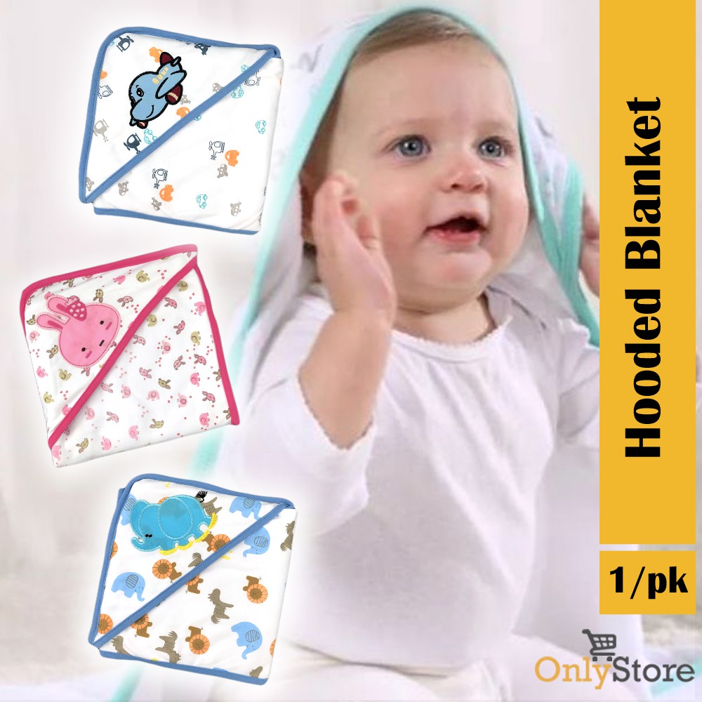 receiving blanket with hood