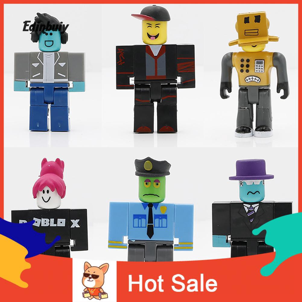 Ready 24pcs Roblox Legends Champions Classic Noob Captain Doll Action Figure Toy Gift Shopee Malaysia - buying zombie animation pack for 500rbx on roblox