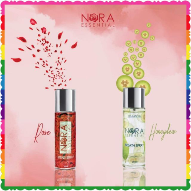 Perfume Mulut NORA ESSENTIAL BREATH SPRAY - READY STOCK (PEWANGI MULUT) today postage