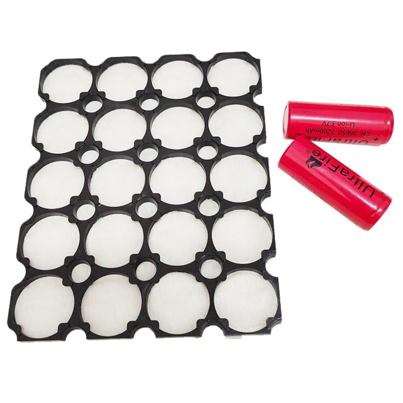 Essential Purpose All 20 Pcs 32650 Battery Holder Bracket Plastic Brackets Batteries 1x2 DIY Accessories - Image 5