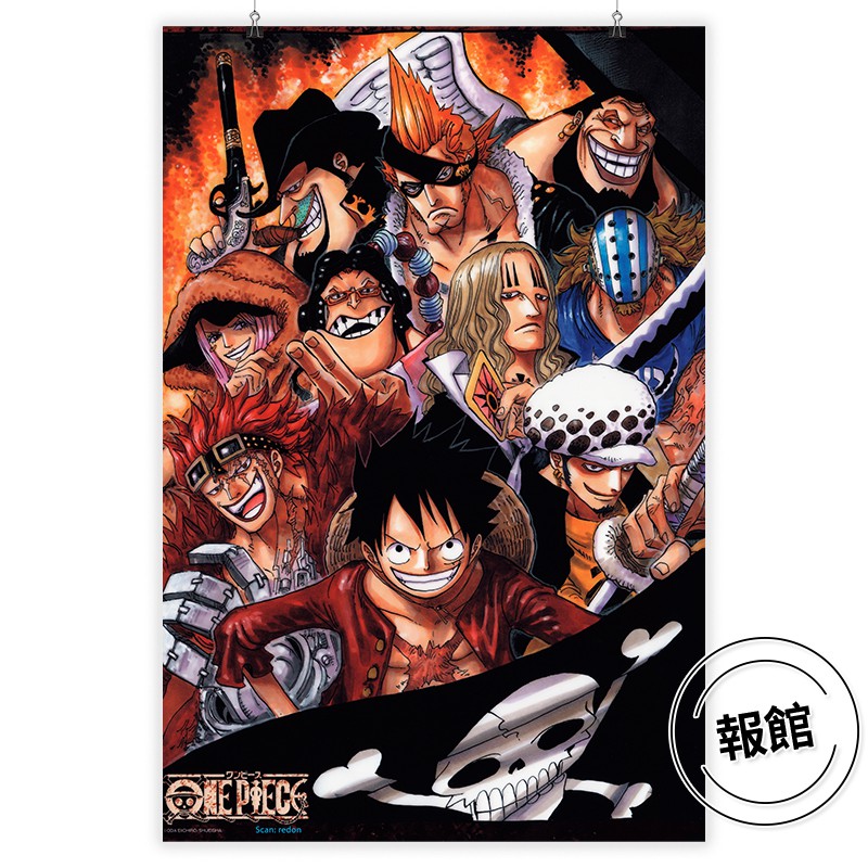 Ready Stock One Piece Poster Japanese Anime Wall Hanging Poster Paper Poster Home Art Decoration Luffy Yonko Kaido Zoro Nami Law Shopee Malaysia