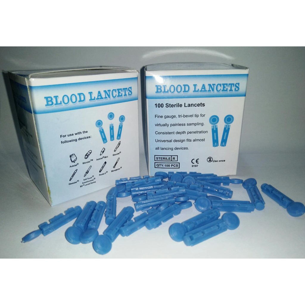 Sterile Blood Lancet | Shopee Malaysia