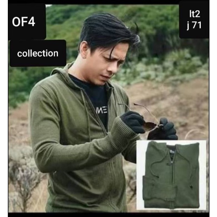 HIJAU Ariel NOAH GREENLIGHT Knit SWEATER ARMY Green SIZE M L XL XXL - Knit GREENLIGHT - ARIEL Knit SWEATER - GREENLIGHT SWEATER - Men's Knit - ARIL Knit - ARIEL NOAH HOODIE Jacket - ARIEL NOAH Jacket