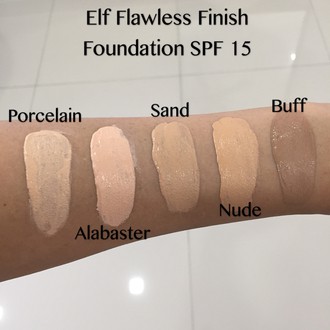 Elf Flawless Finish Foundation Spf 15 Oil Free Shopee Malaysia