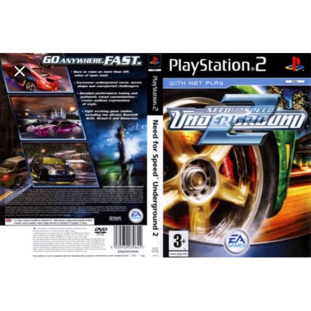 need for speed underground 2 ps2 for sale