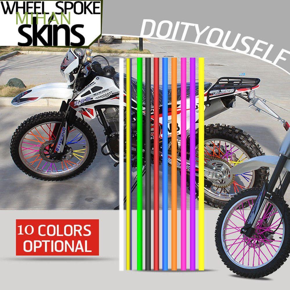 purple spoke covers