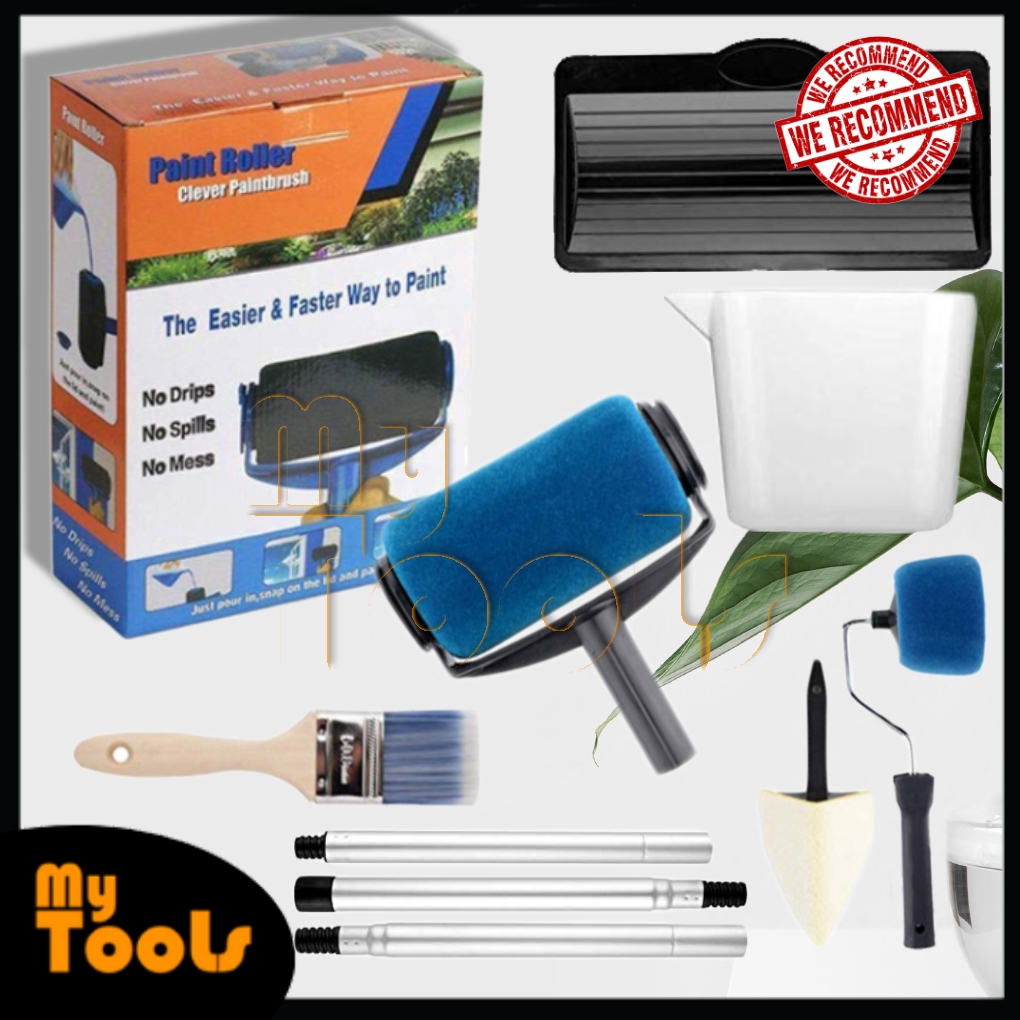 [READY STOCK] Paint Roller Clever Paintbrush Runner Pro Brush Wall