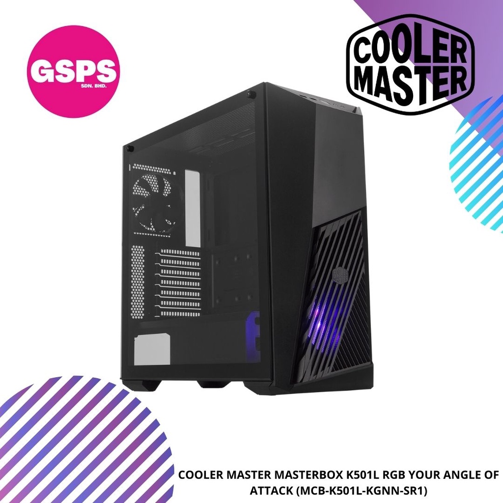 COOLER MASTER MASTERBOX K501L RGB YOUR ANGLE OF ATTACK (MCB-K501L-KGNN ...