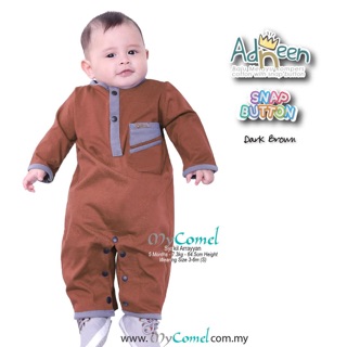  Baby  Boy  Eid Ul Fitr Baju  Melayu  Rompers Rompers Baju  