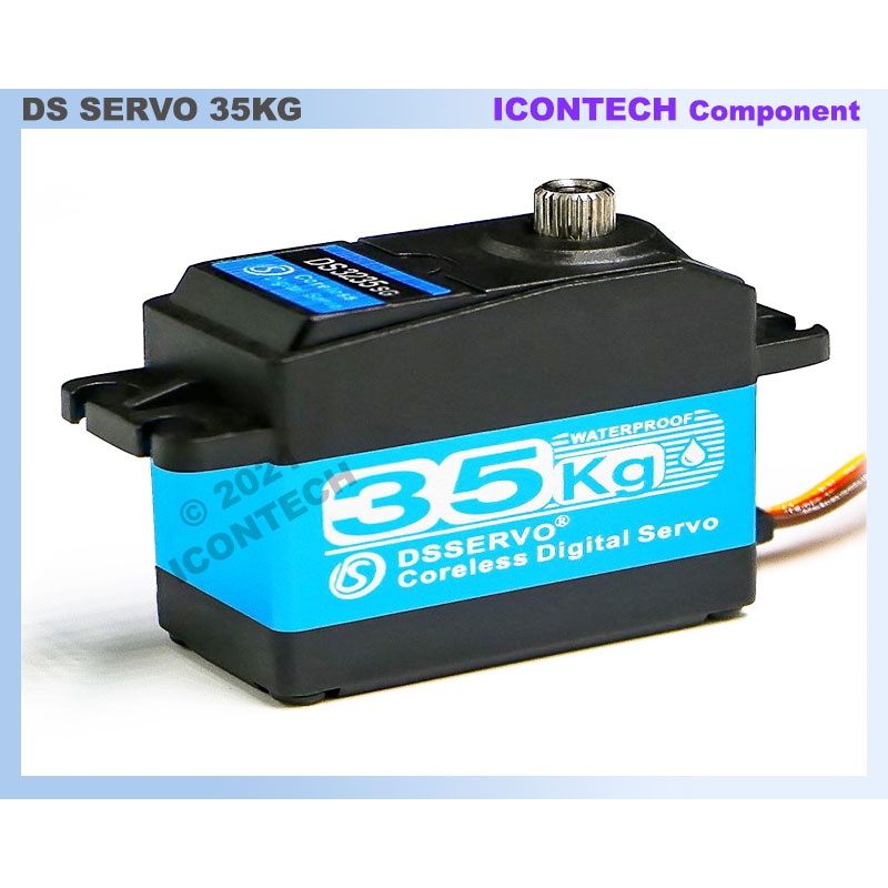 Dsservo ORIGINAL DS3235 35KG Coreless Servo Motor Water Proof 180° High