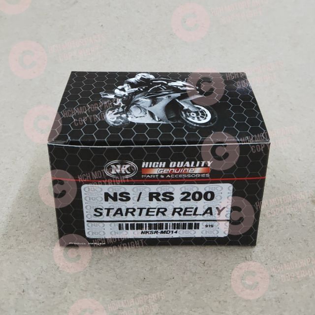 pulsar rs 200 starter relay