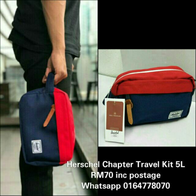 herschel chapter travel kit carry on