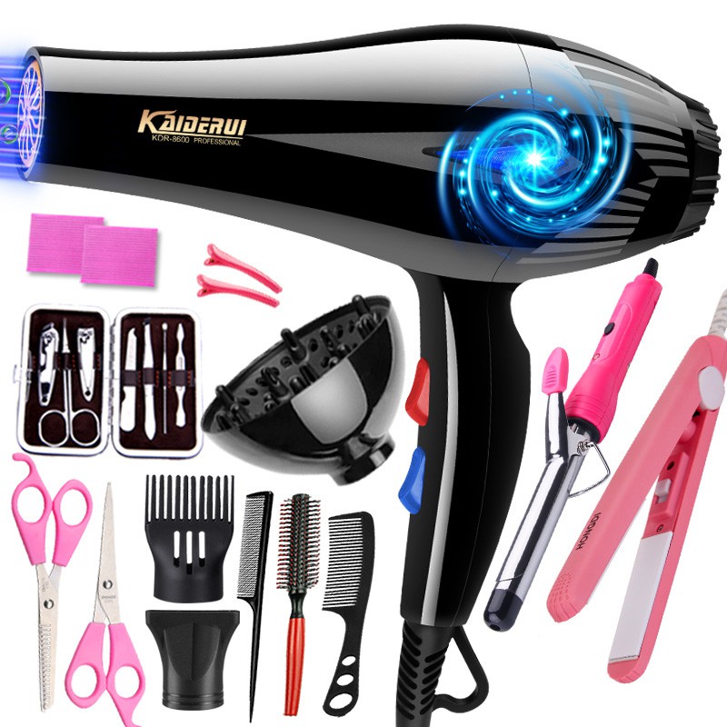 Hairdryer Home Barber Shop Hot And Cold Wind Temperature
