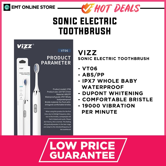 Vizz Sonic Electric Toothbrush