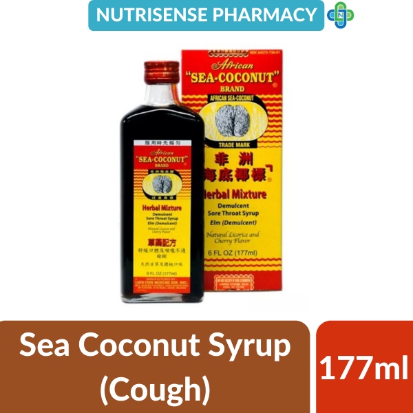 African Sea Coconut Cough Mixture 177ml Shopee Malaysia