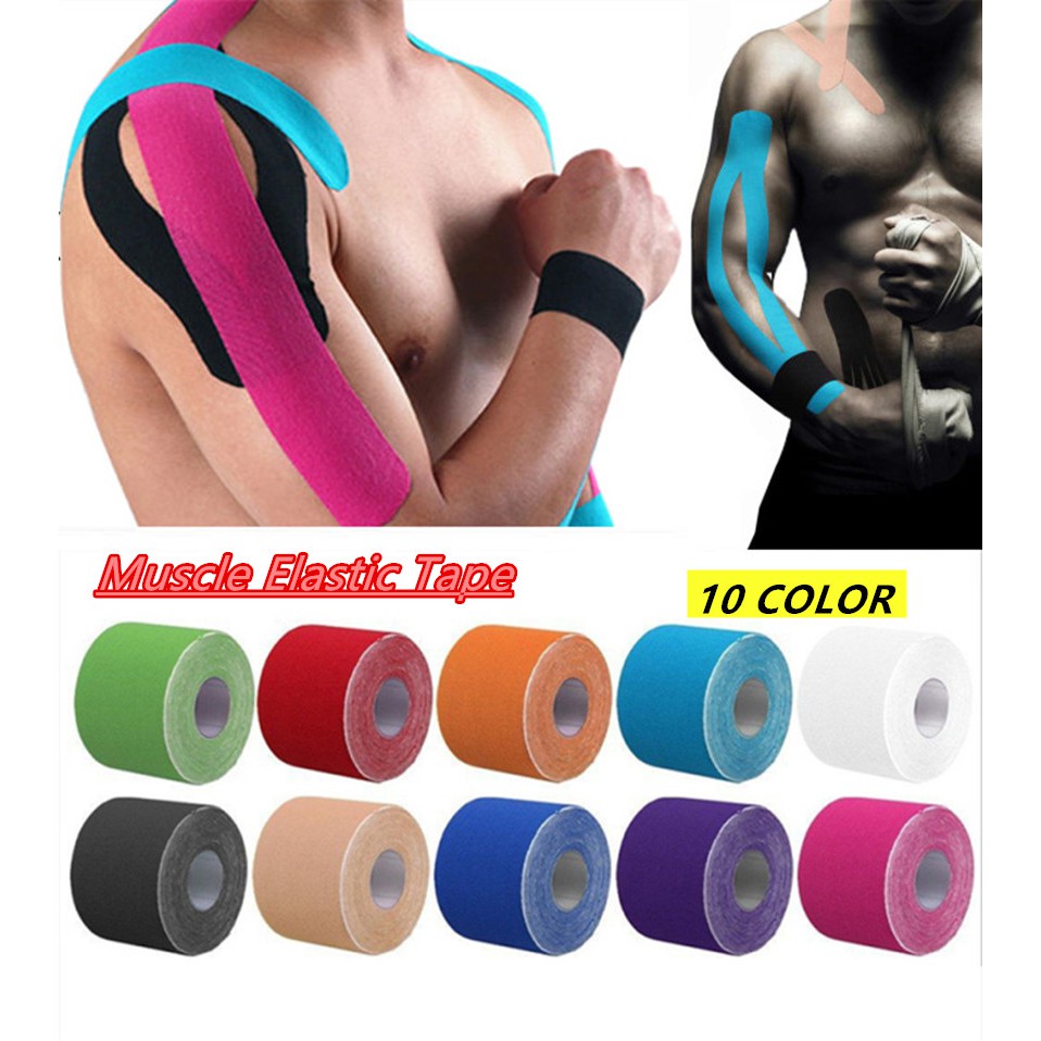 Sport Recovery Tape Strapping Knee Muscle Elastic Bandage Muscle Stick Shopee Malaysia