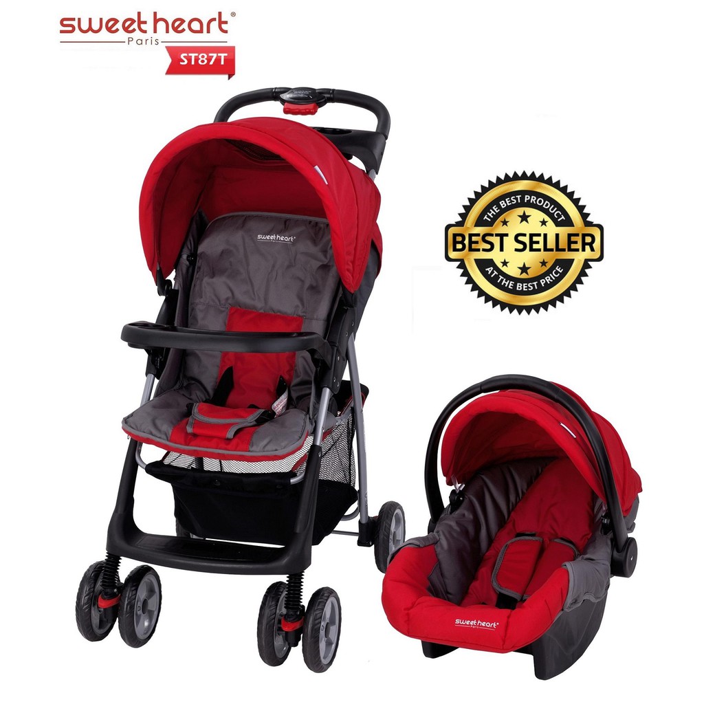 inline double stroller